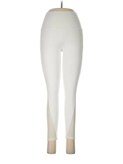 Pre-owned Aerie Active Pants In Ivory