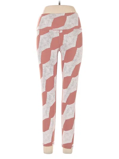 Pre-owned Aerie Active Pants In Pink