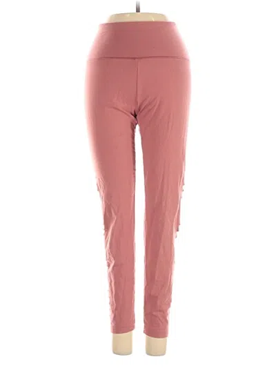 Pre-owned Aerie Active Pants In Pink