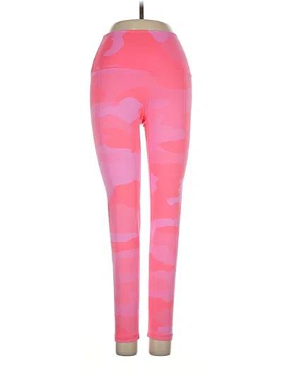 Pre-owned Aerie Active Pants In Pink