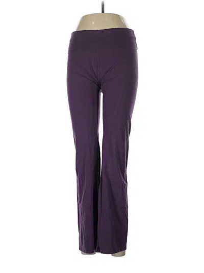 Pre-owned Aerie Active Pants In Purple