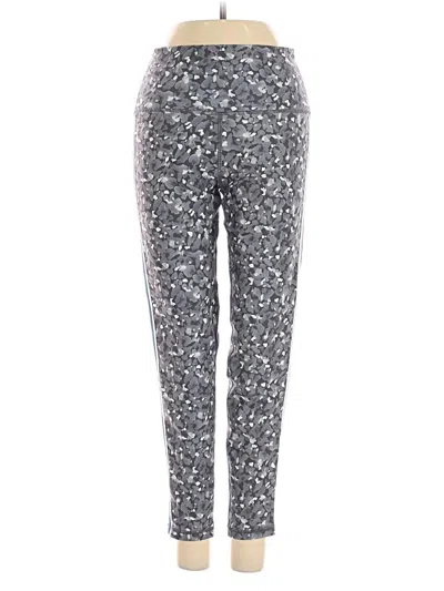 Pre-owned Aerie Active Pants In Silver
