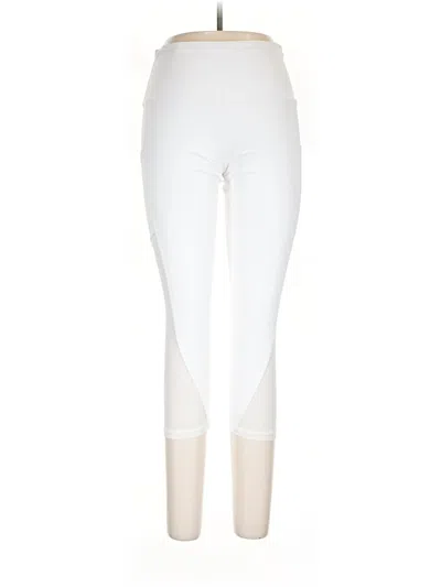 Pre-owned Aerie Active Pants In White