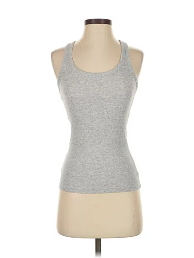 Pre-owned Aerie Active Tank Top In Gray