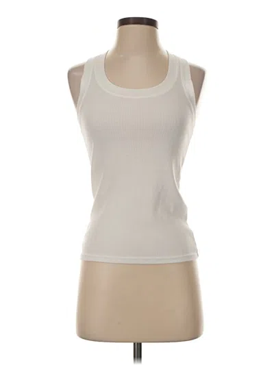 Pre-owned Aerie Active Tank Top In Ivory
