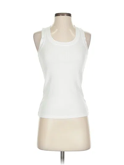 Pre-owned Aerie Active Tank Top In White