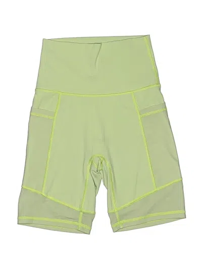 Pre-owned Aerie Athletic Shorts In Green