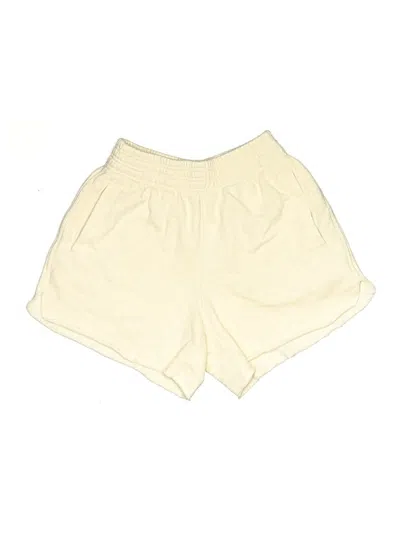 Pre-owned Aerie Athletic Shorts In Ivory