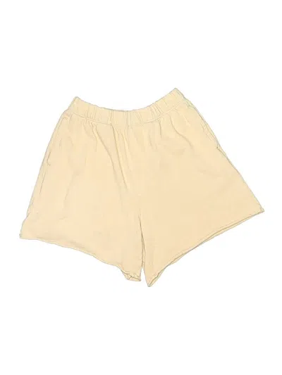Pre-owned Aerie Athletic Shorts In Ivory
