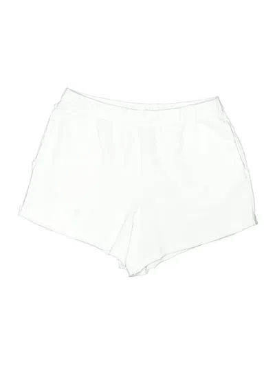 Pre-owned Aerie Athletic Shorts In White