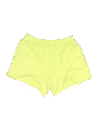 Pre-owned Aerie Athletic Shorts In Yellow