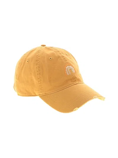Pre-owned Aerie Baseball Cap In Orange