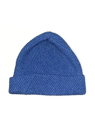 Pre-owned Aerie Beanie Hat In Blue