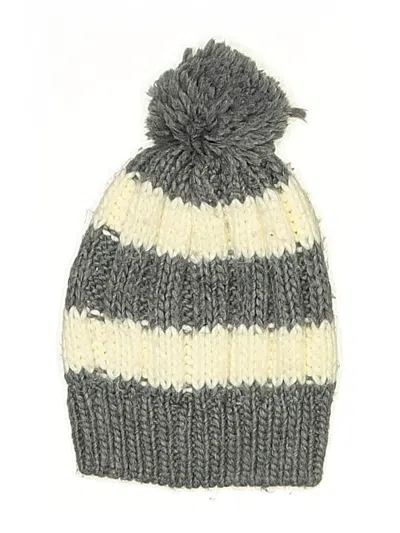Pre-owned Aerie Beanie Hat In Gray