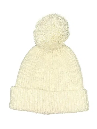 Pre-owned Aerie Beanie Hat In Ivory