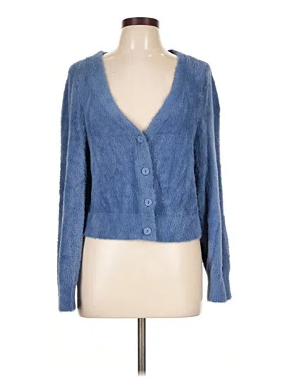 Pre-owned Aerie Blazer Jacket In Blue