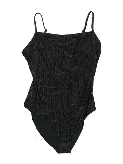 Pre-owned Aerie Bodysuit In Black