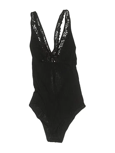 Pre-owned Aerie Bodysuit In Black