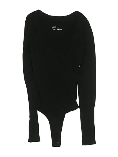 Pre-owned Aerie Bodysuit In Black