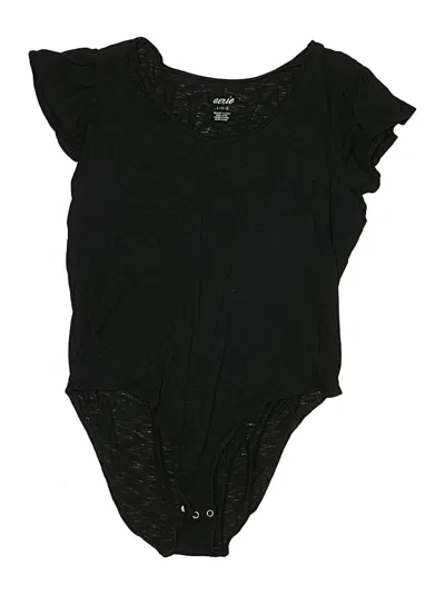 Pre-owned Aerie Bodysuit In Black