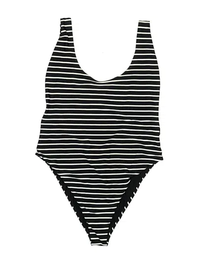 Pre-owned Aerie Bodysuit In Black