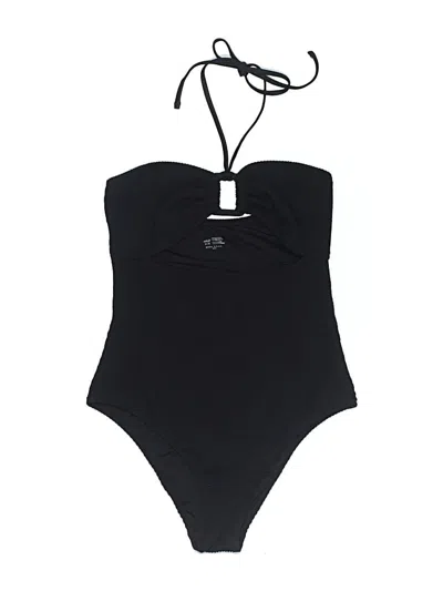 Pre-owned Aerie Bodysuit In Black