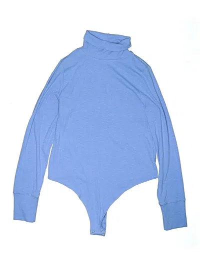 Pre-owned Aerie Bodysuit In Blue