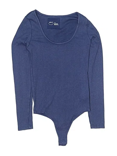 Pre-owned Aerie Bodysuit In Blue