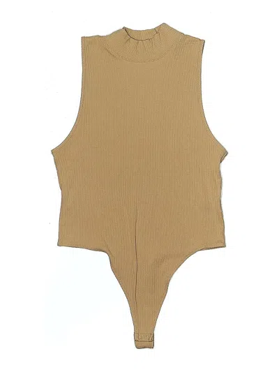 Pre-owned Aerie Bodysuit In Brown