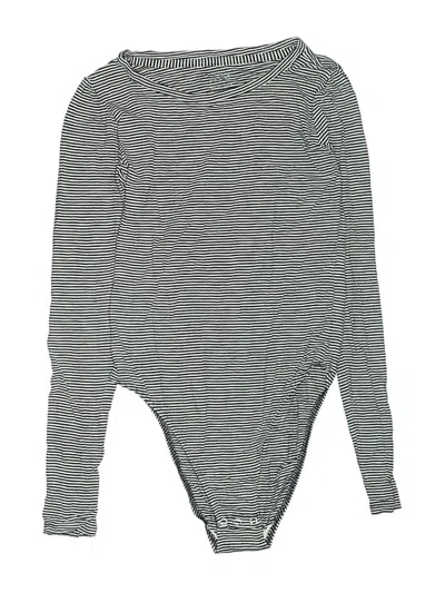 Pre-owned Aerie Bodysuit In Gray
