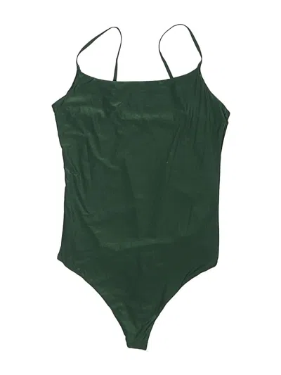 Pre-owned Aerie Bodysuit In Green