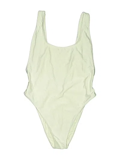 Pre-owned Aerie Bodysuit In Green