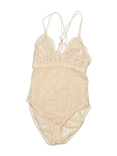 Pre-owned Aerie Bodysuit In Ivory