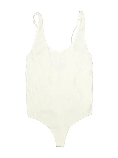 Pre-owned Aerie Bodysuit In Ivory