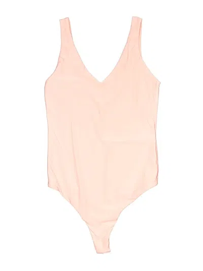 Pre-owned Aerie Bodysuit In Pink