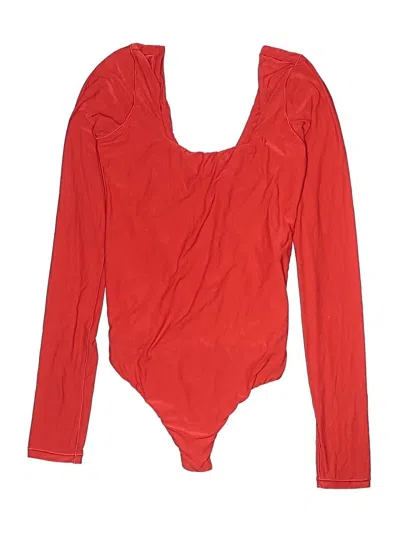 Pre-owned Aerie Bodysuit In Red