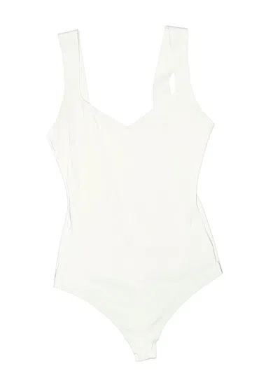 Pre-owned Aerie Bodysuit In White
