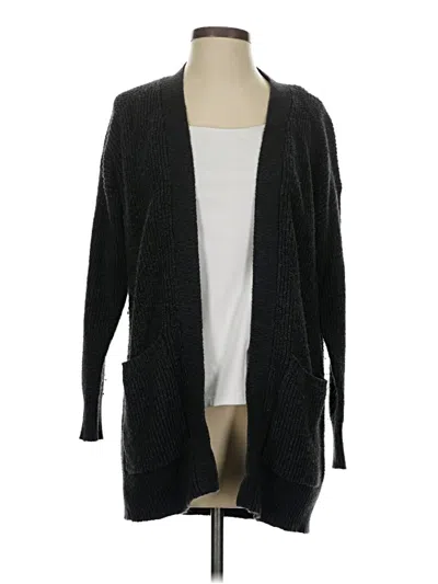 Pre-owned Aerie Cardigan Sweater In Black