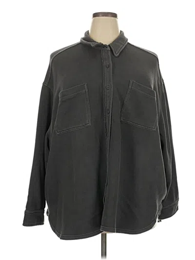 Pre-owned Aerie Cardigan Sweater In Black