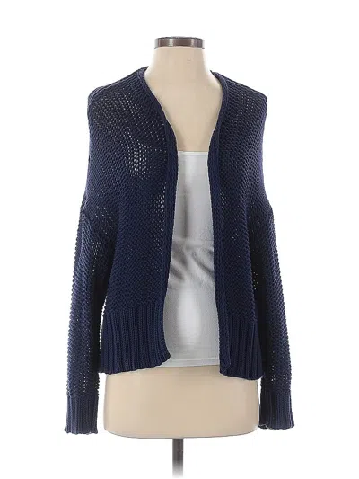 Pre-owned Aerie Cardigan Sweater In Blue