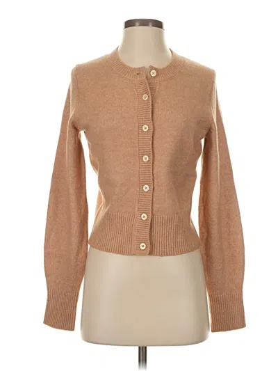 Pre-owned Aerie Cardigan Sweater In Brown