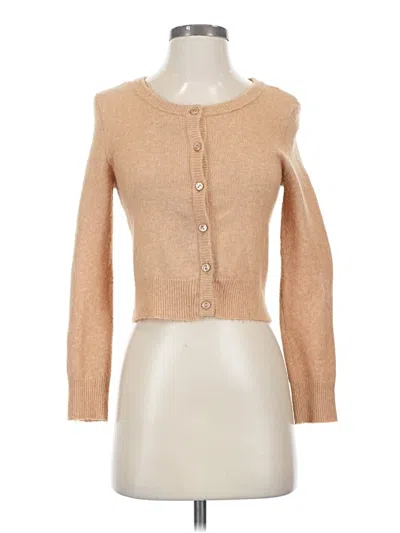 Pre-owned Aerie Cardigan Sweater In Brown