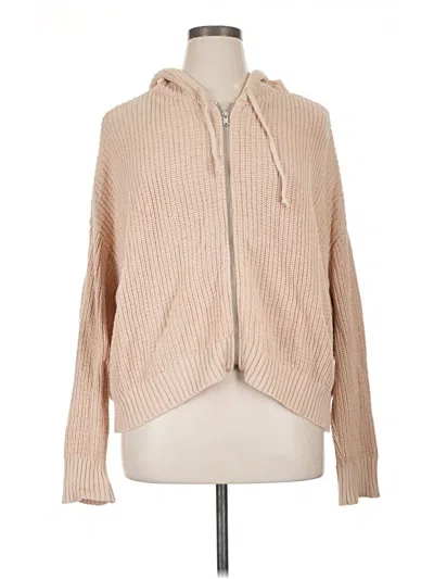 Pre-owned Aerie Cardigan Sweater In Brown