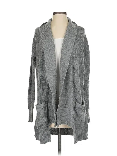 Pre-owned Aerie Cardigan Sweater In Gray