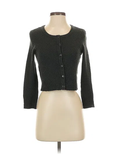 Pre-owned Aerie Cardigan Sweater In Gray