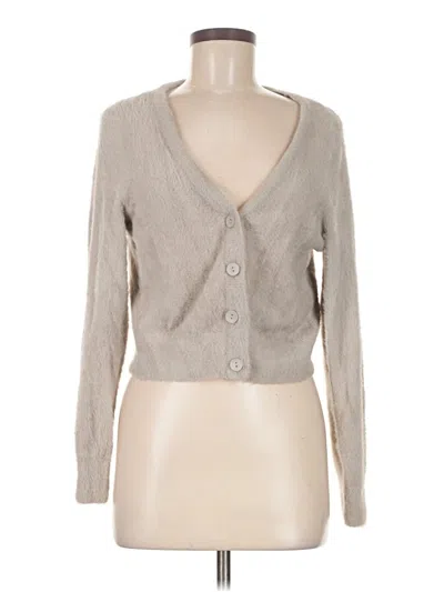 Pre-owned Aerie Cardigan Sweater In Gray