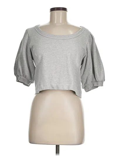 Pre-owned Aerie Cardigan Sweater In Gray
