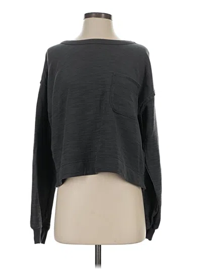 Pre-owned Aerie Cardigan Sweater In Gray