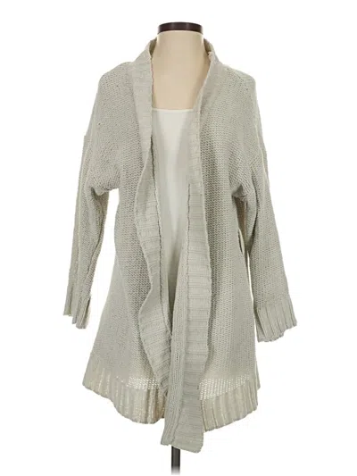 Pre-owned Aerie Cardigan Sweater In Gray