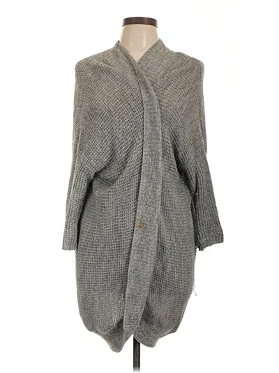 Pre-owned Aerie Cardigan Sweater In Gray